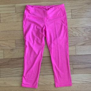 Athleta Pink Crop Capris